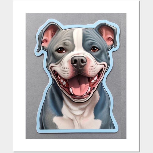 Pitbull Wall Art by PSYOP Industries 